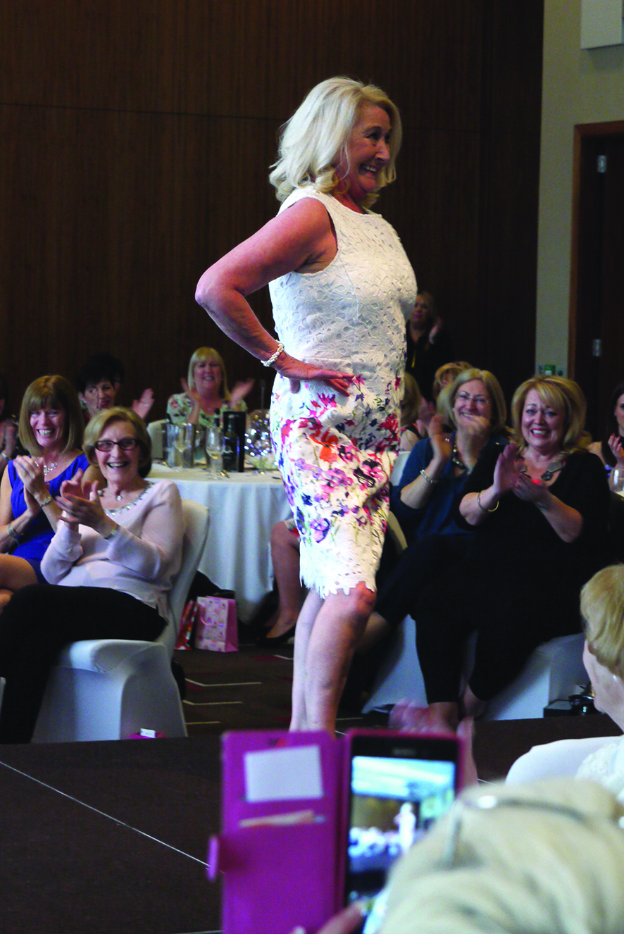 Barbara Williams at Woodlands Hospice Ladies Lunch and Fashion Show