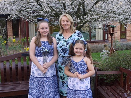 Linda and Grandchildren 2019