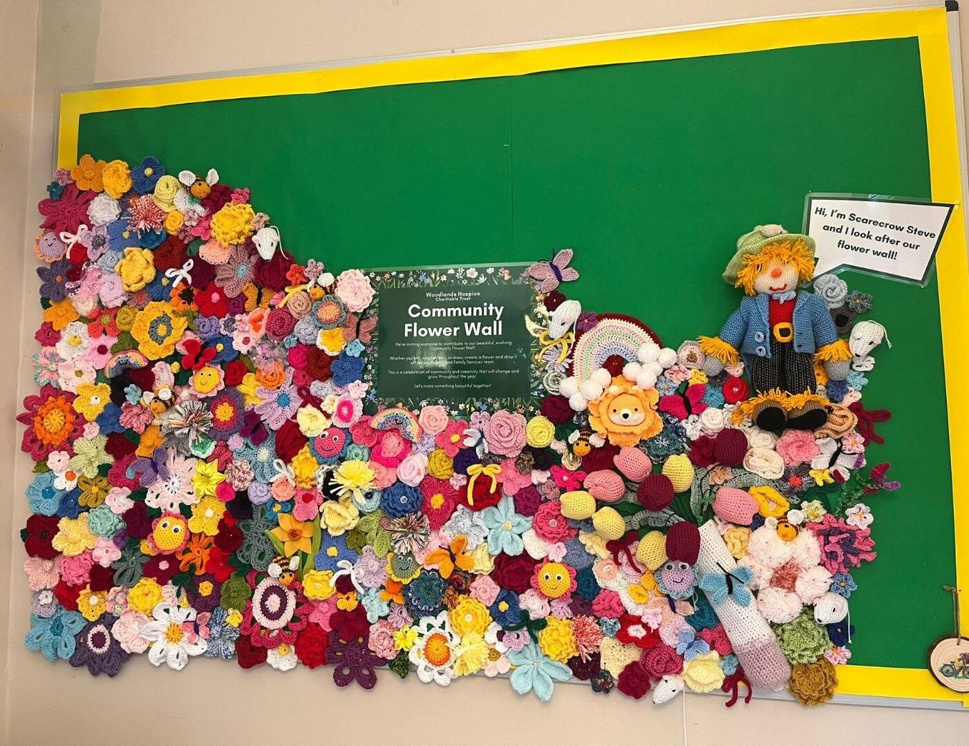 Community Flower Wall