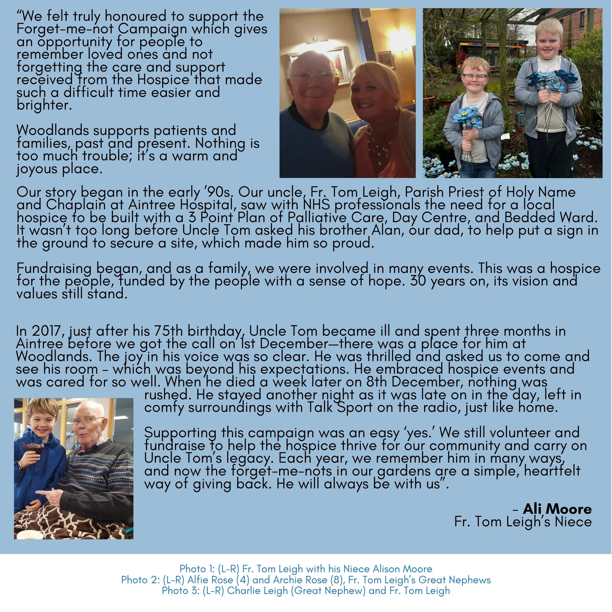 Ali Moore Website Case Study