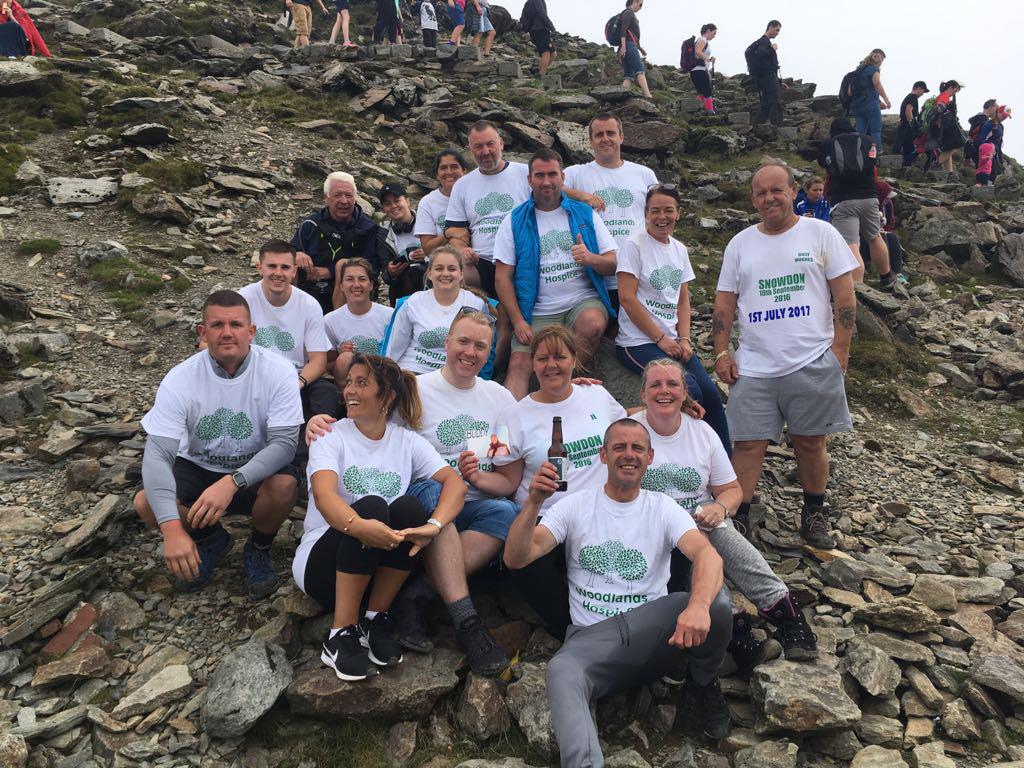 Billy Hughes and Family Snowdon Trek