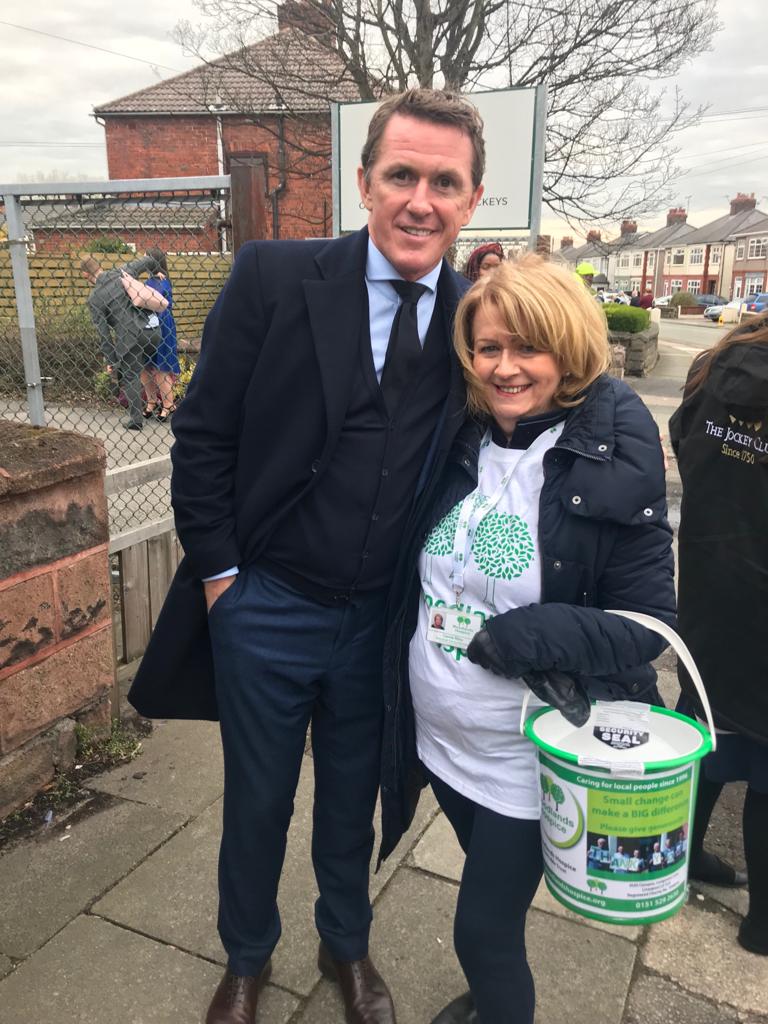 AP McCoy and Carole Riley