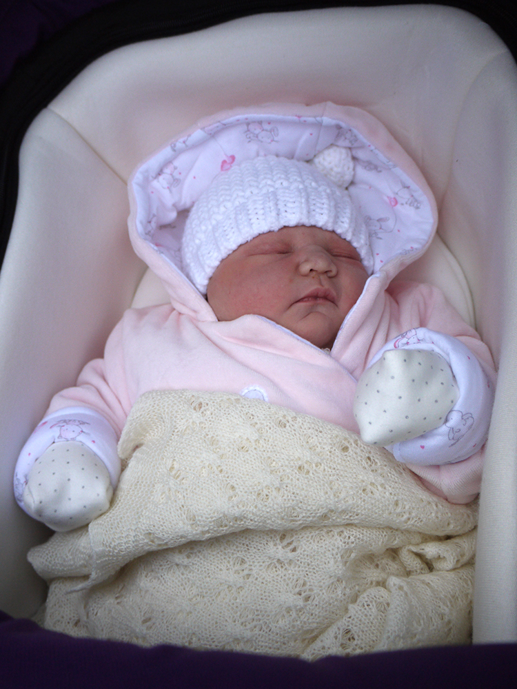 Youngest on Woodlands Hospice Lantern Walk
