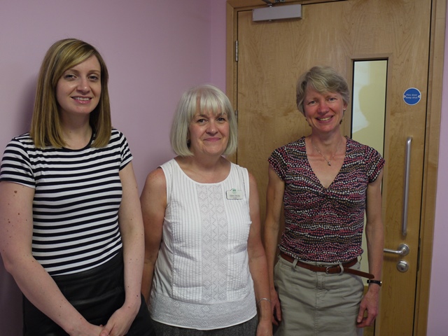 Grace Lee, Gillian Harvey, Dr Janet Reiss