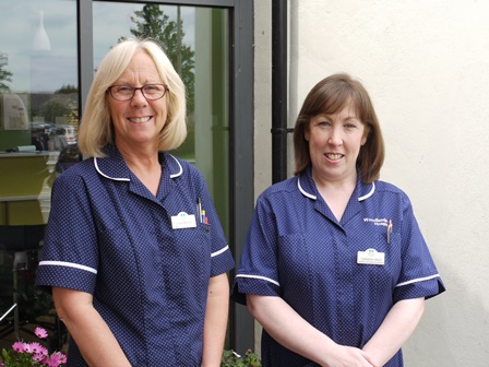 Hospice at Home Coordintors - Carol Mitchell and Catherine Gavin