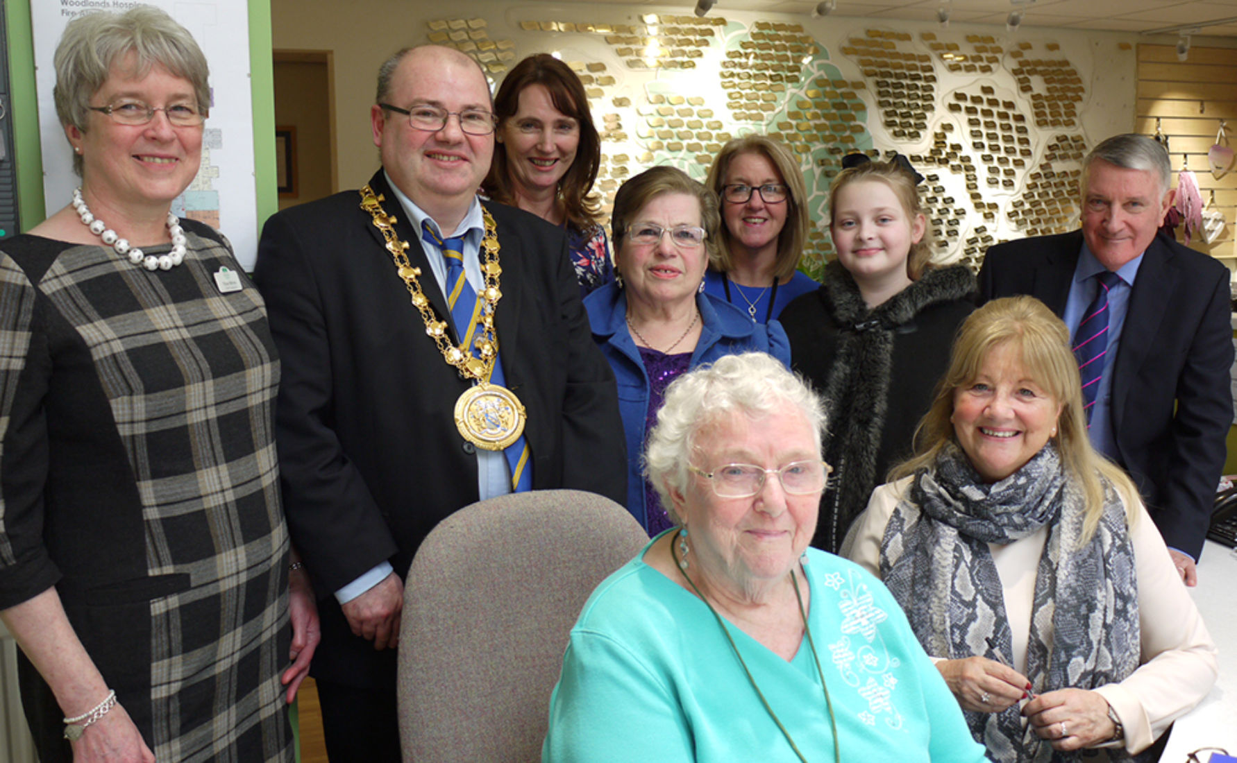 Mayor of Knowsley Visits Woodlands Hospice