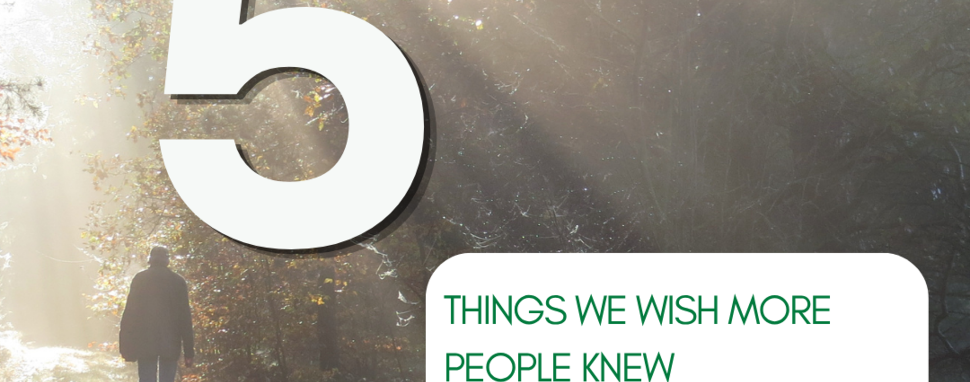 5 Things We Wish More People Knew About Grief