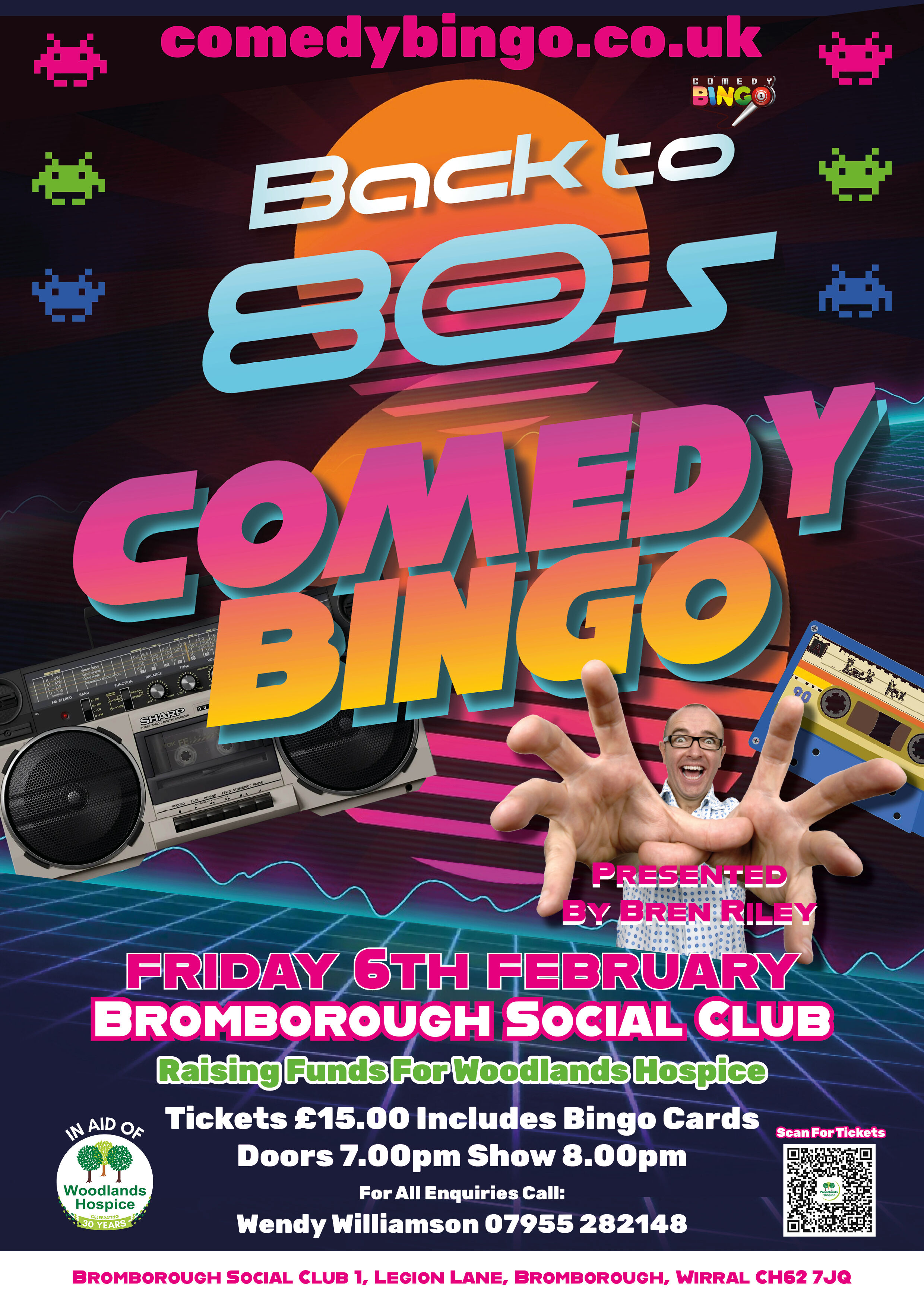 Comedy bingo - Feb 6th 2026 - Bromborough social club