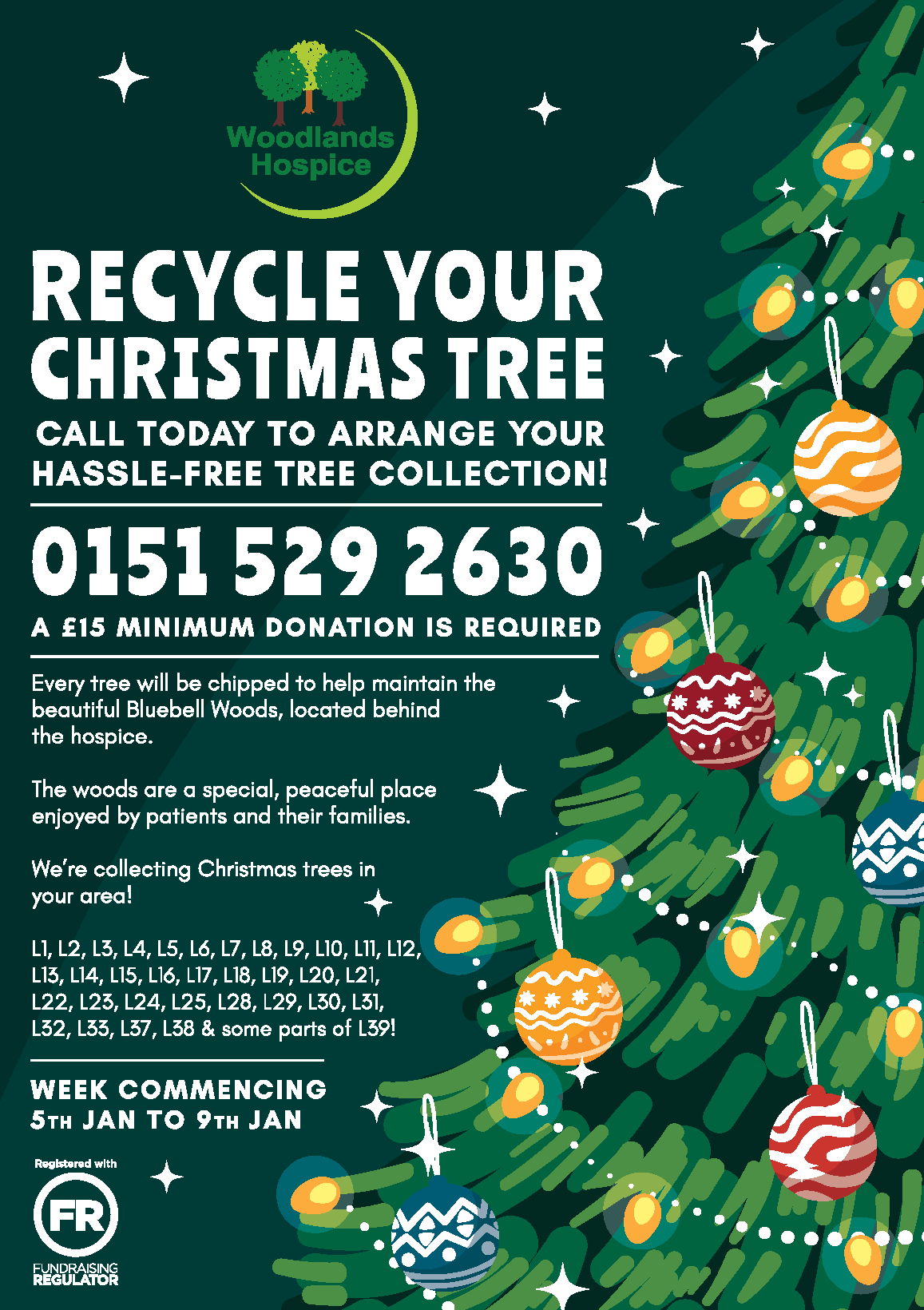 Recycle your Christmas tree